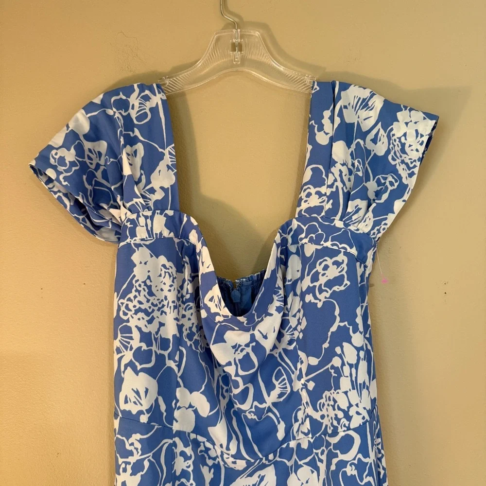 NWT Abercrombie & Fitch Camille Off the shoulder maxi dress large tall wedding